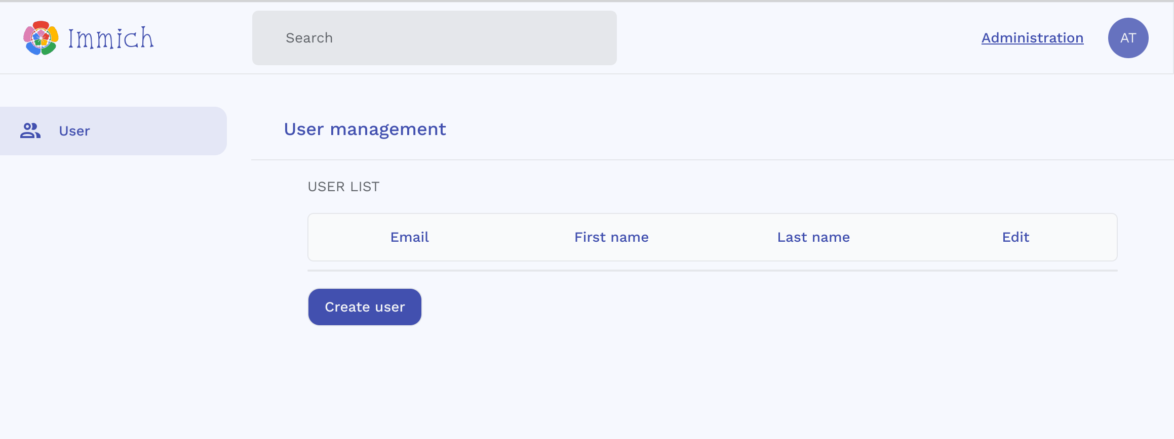 Admin User Management