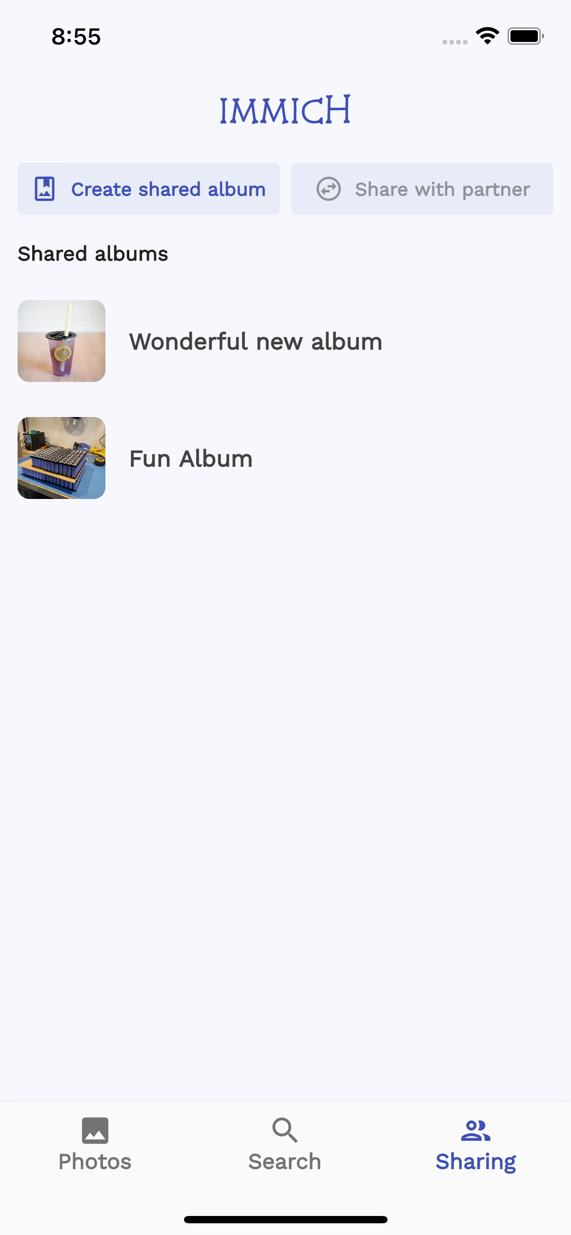 Shared Albums